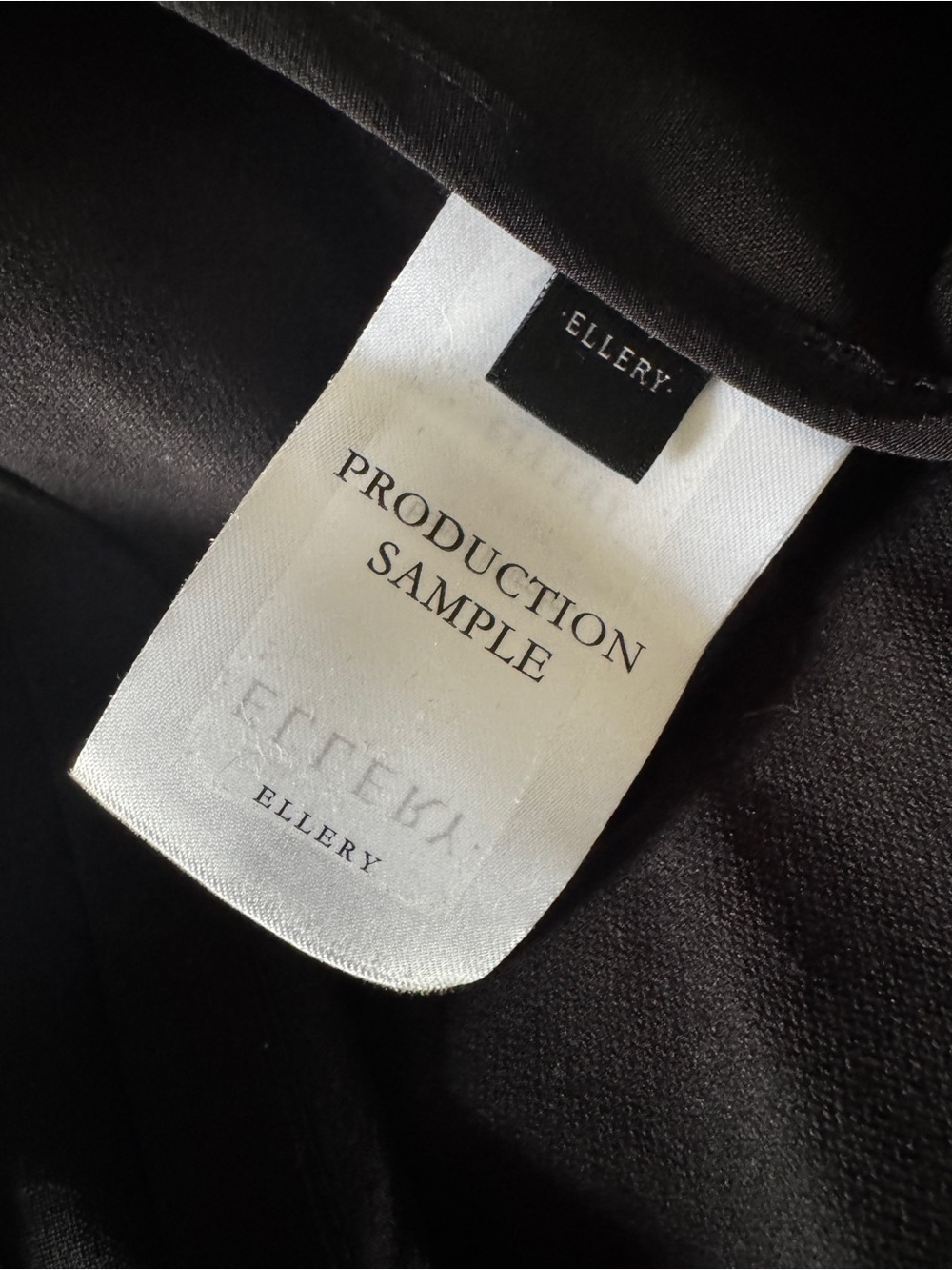 Ellery Black Belted Blazer Jacket Size 4 - Picture 4 of 4